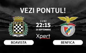 Boavista vs Benfica Ponturi Portugalia 23.09.24