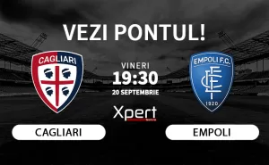 Cagliari vs Empoli Ponturi Serie A 20.09.24