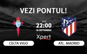 Celta Vigo vs Atletico Madrid Ponturi Europa League 26.09.24