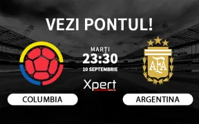 Columbia vs Argentina Ponturi Pariuri 10.09.24