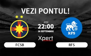 FCSB vs RFS Ponturi Europa League 26.09.24