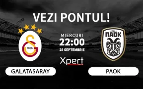 Galatasaray vs PAOK Ponturi Europa League 25.09.24