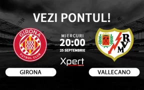 Girona vs Rayo Vallecano Ponturi LaLiga 25.09.24