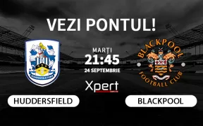 Huddersfield vs Blackpool Ponturi League One 24.09.24
