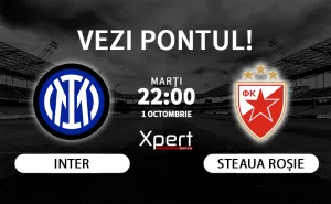 Inter vs Steaua Rosie Ponturi Champions League 01.10.24