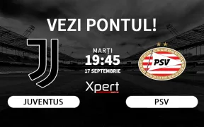 Juventus vs PSV Ponturi Champions League 17.09.24