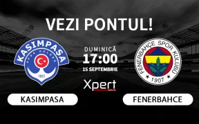 Kasimpasa vs Fenerbahce Ponturi Turcia 15.09.24