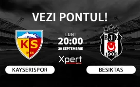 Kayserispor vs Besiktas Ponturi Turcia 30.09.24