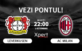 Leverkusen vs AC Milan Ponturi Champions League 01.10.24
