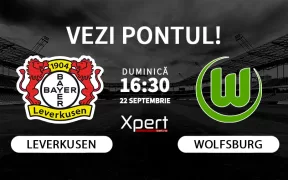 Leverkusen vs Wolfsburg Ponturi Bundesliga 22.09.24
