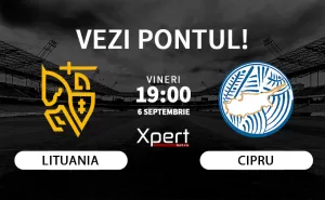 Lituania vs Cipru Ponturi Nations League 06-09-24