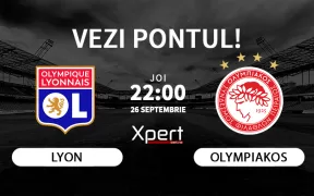 Lyon vs Olympiakos Ponturi Europa League 26.09.24