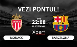 Monaco vs Barcelona Ponturi Champions League 19.09.24