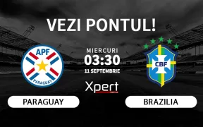 Paraguay vs Brazilia Ponturi Preliminarii Cupa Mondiala 11.09.24