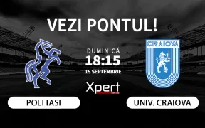 Poli Iasi vs Universitatea Craiova Ponturi Superliga 15.09.24