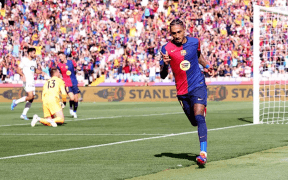 La Liga:: Raphinha Strălucește în Victoria Copleșitoare a Barcelonei cu 7-0 împotriva lui Valladolid!