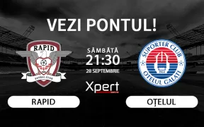 Rapid vs Otelul Ponturi Superliga 28.09.24