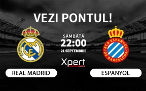 Real Madrid vs Espanyol Ponturi LaLiga 21.09.24