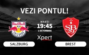 Salzburg vs Brest Ponturi Champions League 01.10.24