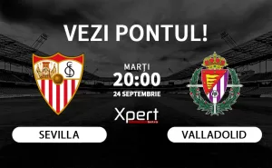 Sevilla vs Valladolid Ponturi LaLiga 24.09.24
