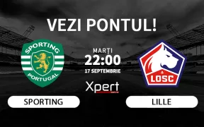 Sporting vs Lille Ponturi Champions League 17.09.24