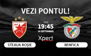 Steaua Rosie vs Benfica Ponturi Champions League 19.09.24