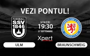 Ulm vs Braunschweig Ponturi Bundesliga 2 27.09.24