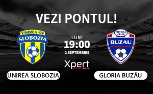 Unirea Slobozia vs Gloria Buzau Ponturi Superliga 02-09-24