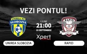 Unirea Slobozia vs Rapid Ponturi Superliga 23.09.24