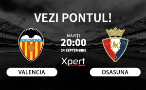 Valencia vs Osasuna Ponturi LaLiga 24.09.24