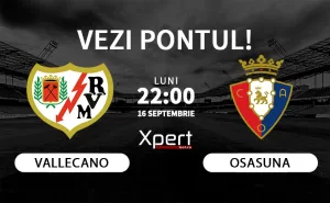 Vallecano vs Osasuna Ponturi LaLiga 16.09.24