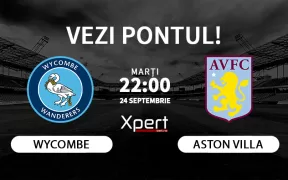 Wycombe vs Aston Villa Ponturi Cupa EFL 24.09.24