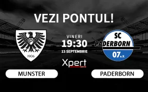 Munster vs Paderborn Ponturi Bundesliga 2 13.09.24