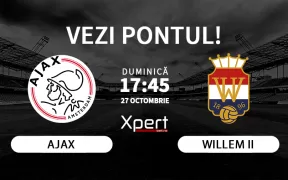 Ajax vs Willem Ponturi Olanda 27.10.24