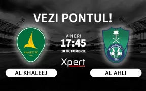 Al Khaleej vs Al Ahli Ponturi Arabia Saudita 18.10.24