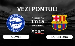 Alaves vs Barcelona Ponturi La Liga 06.10.2024