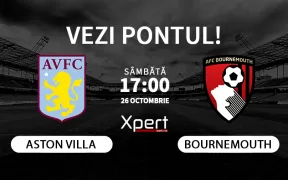 Aston Villa vs Bournemouth Ponturi Premier League 26.10.24