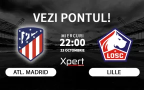 Atletico Madrid vs Lille Ponturi Champions League 23.10.24
