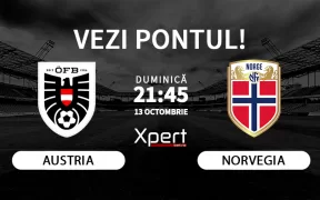 Austria vs Norvegia Ponturi Nations League 13.10.2024