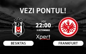 Besiktas vs Frankfurt Ponturi Europa League 03.10.24