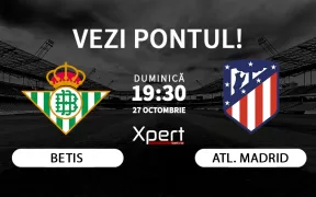 Betis vs Atletico Madrid Ponturi La Liga 27.10.2024