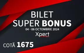 Bilet Bonus Dublu SuperBonus 04-06 Octombrie 2024