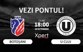 Botosani vs U Cluj Ponturi Superliga 28.10.24