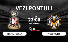 Bradford vs Newport Ponturi League Two 07.10.2024