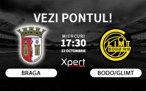 Braga vs Bodo Glimt Ponturi Europa League 23.10.2024