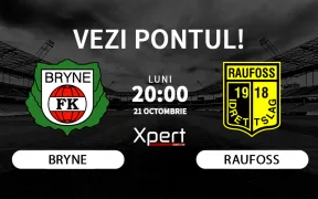 Bryne vs Raufoss Ponturi Norvegia 21.10.24