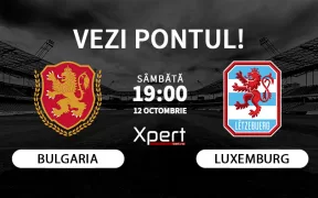 Bulgaria vs Luxemburg Ponturi Nations League 12.10.24
