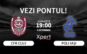 CFR Cluj vs Poli Iasi Ponturi Superliga 05.10.24