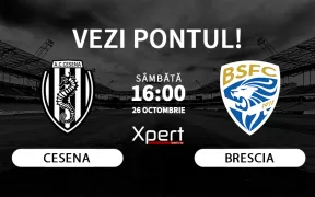 Cesena vs Brescia Ponturi Serie B 26.10.24