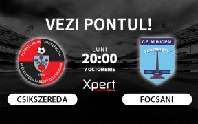Csikszereda vs CSM Focsani Ponturi Liga 2 07.10.2024
